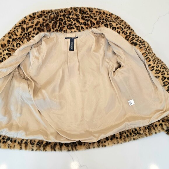 Lucky Brand Faux  Fur Jacket | Statement Coat | Size L | NWOT - Picture 10 of 13